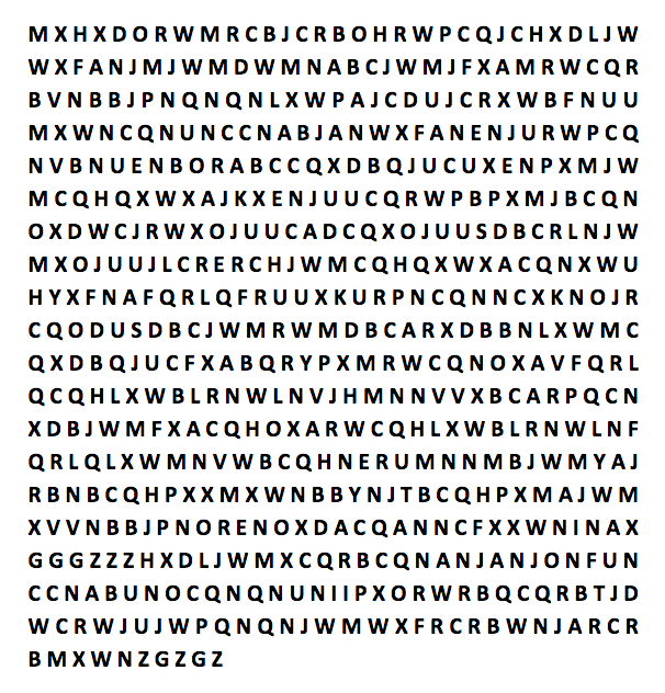 Solved 2. The ciphertext given to you (in a separate pdf | Chegg.com