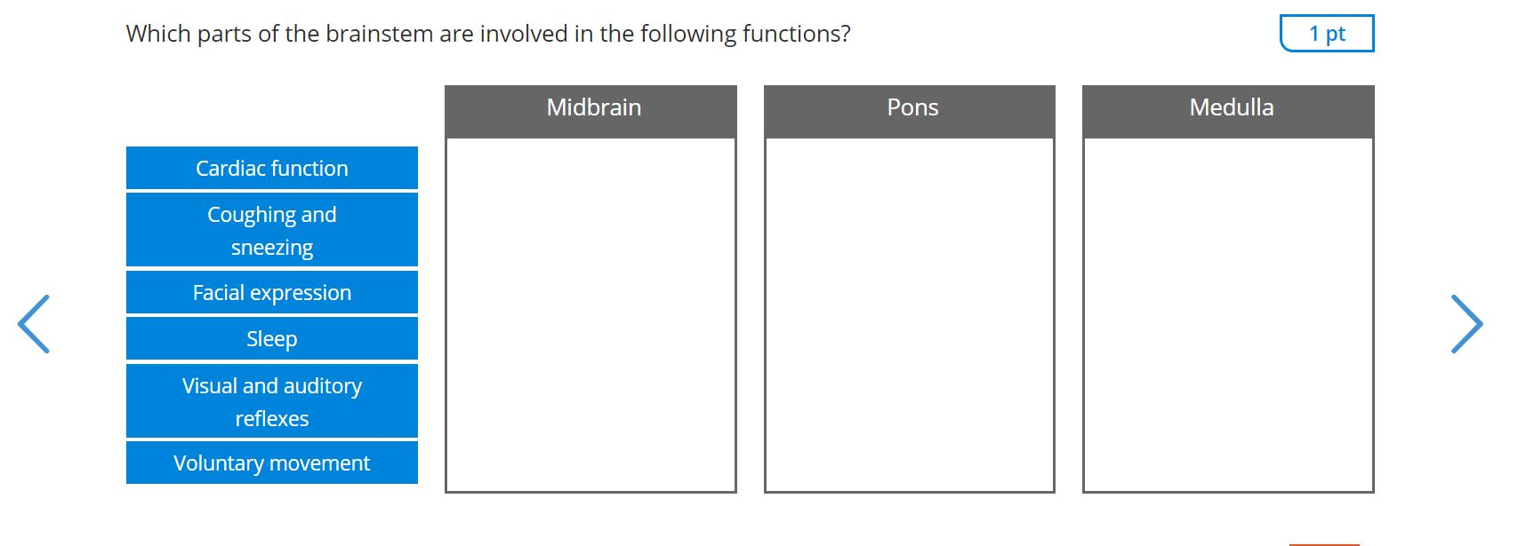 Solved pt What are some of the functions of each major | Chegg.com