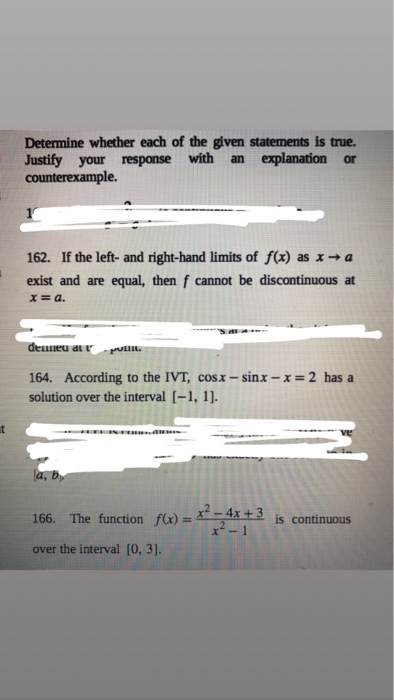 Solved Determine whether each of the given statements is | Chegg.com