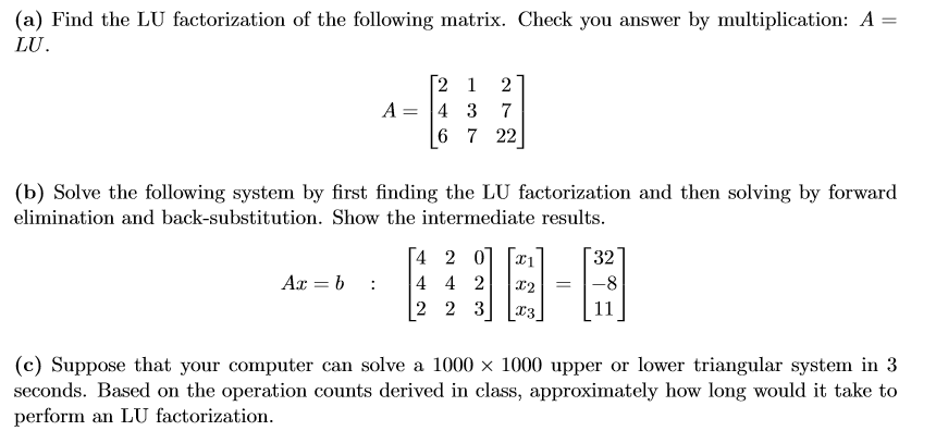 solved-a-find-the-lu-factorization-of-the-following-chegg