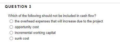 Solved Which of the following should not be included in cash | Chegg.com