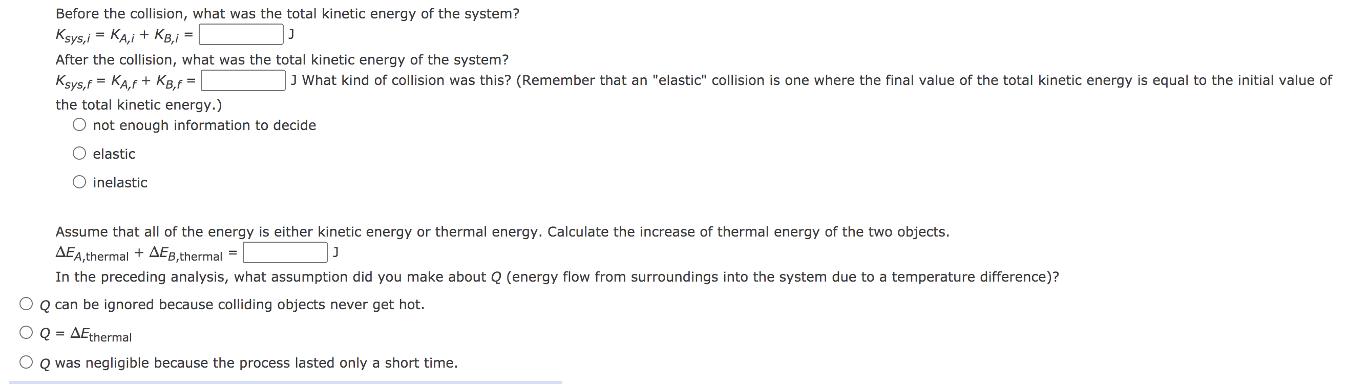 Solved Object A Has Mass Ma 7 Kg And Initial Momentum Pa