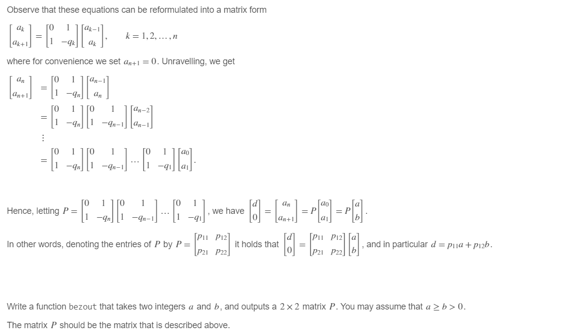 Solved Let A And B Be Two Positive Integers, And Let | Chegg.com