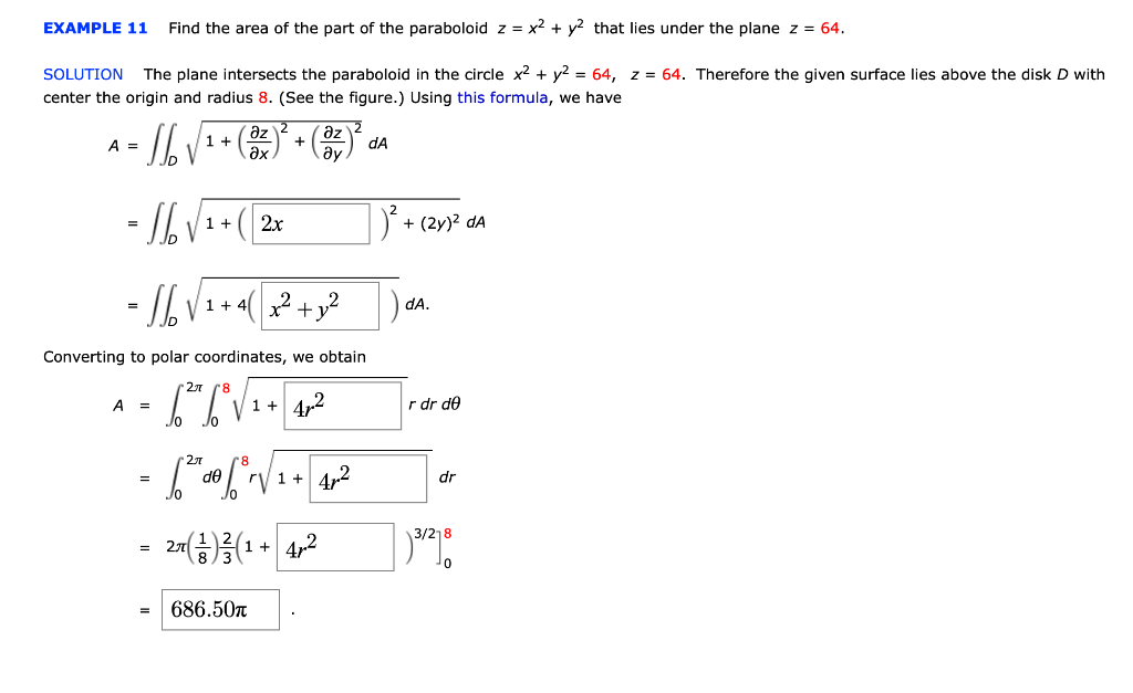 Solved Example 11 Find The Area Of The Part Of The Chegg Com Solved Example 11 Find The Area Of The Part Of The Chegg Com