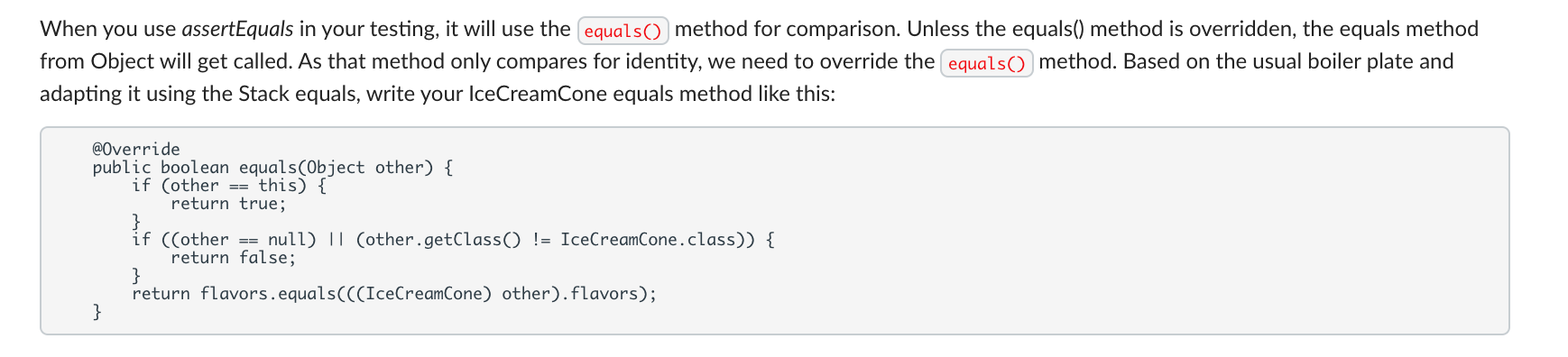 Solved Instructions given to create new Class (skeleton for | Chegg.com