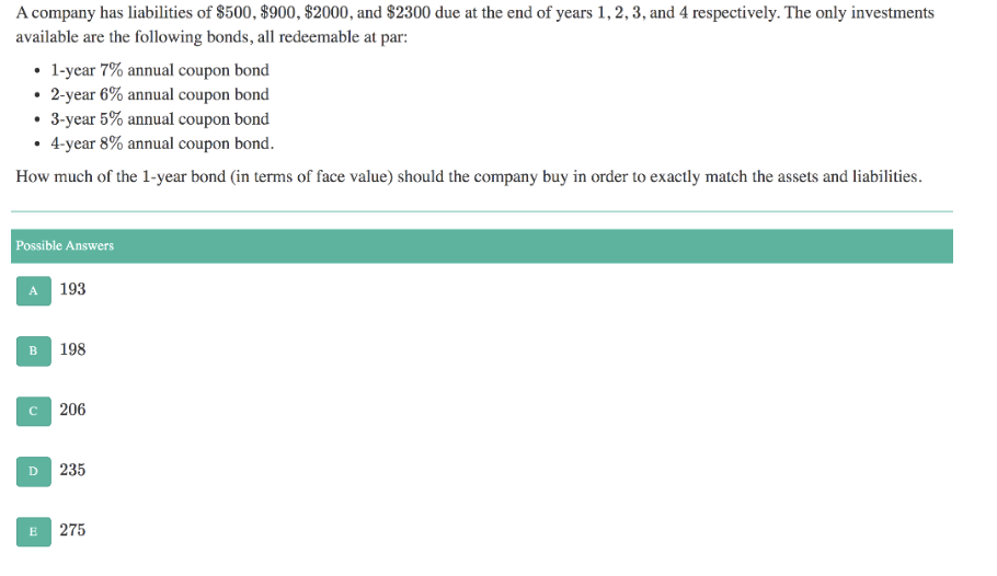 Solved A Company Has Liabilities Of $500,$900,$2000, And | Chegg.com