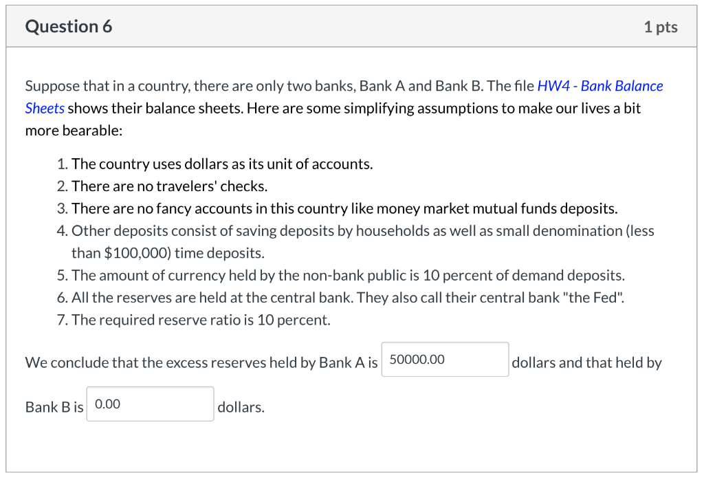 Solved Question 6 1 pts Suppose that in a country, there are | Chegg.com