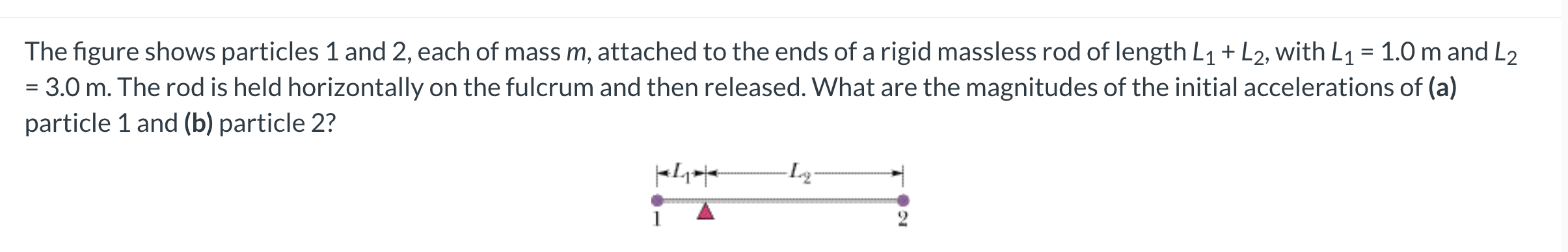 Solved The Figure Shows Particles 1 And 2, Each Of Mass M, | Chegg.com