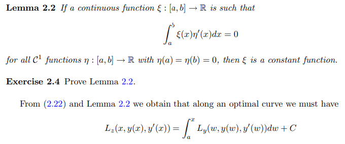 Solved Lemma 2.2 If a continuous function & : [a,b] R is | Chegg.com