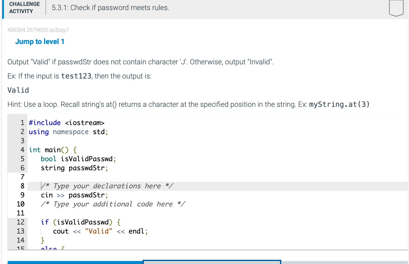 Solved 1 #include 2 Using Namespace Std; 4 Int Main() \{ 5 | Chegg.com