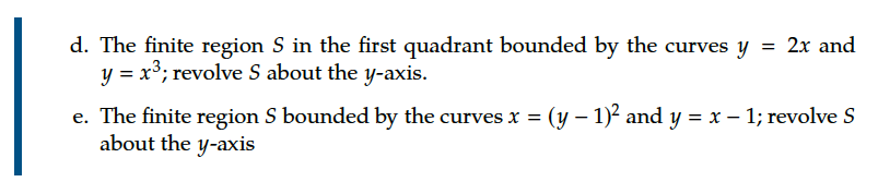 Solved Activity 6.2.3. In each of the following questions, | Chegg.com