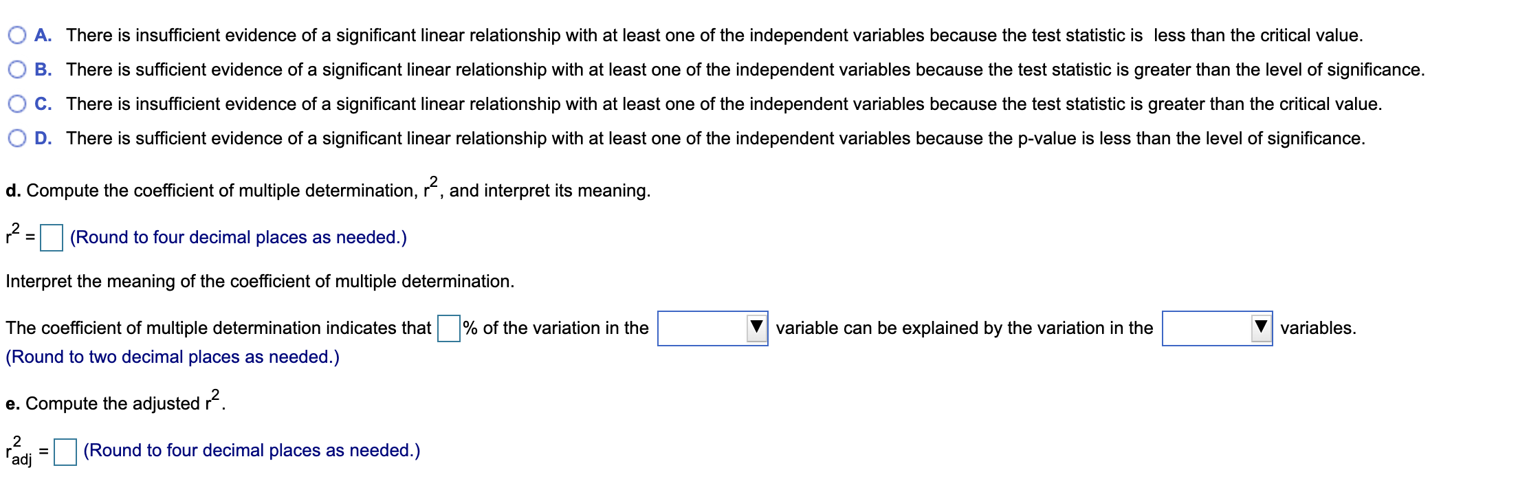 Solved The ANOVA summary table to the right is for a | Chegg.com