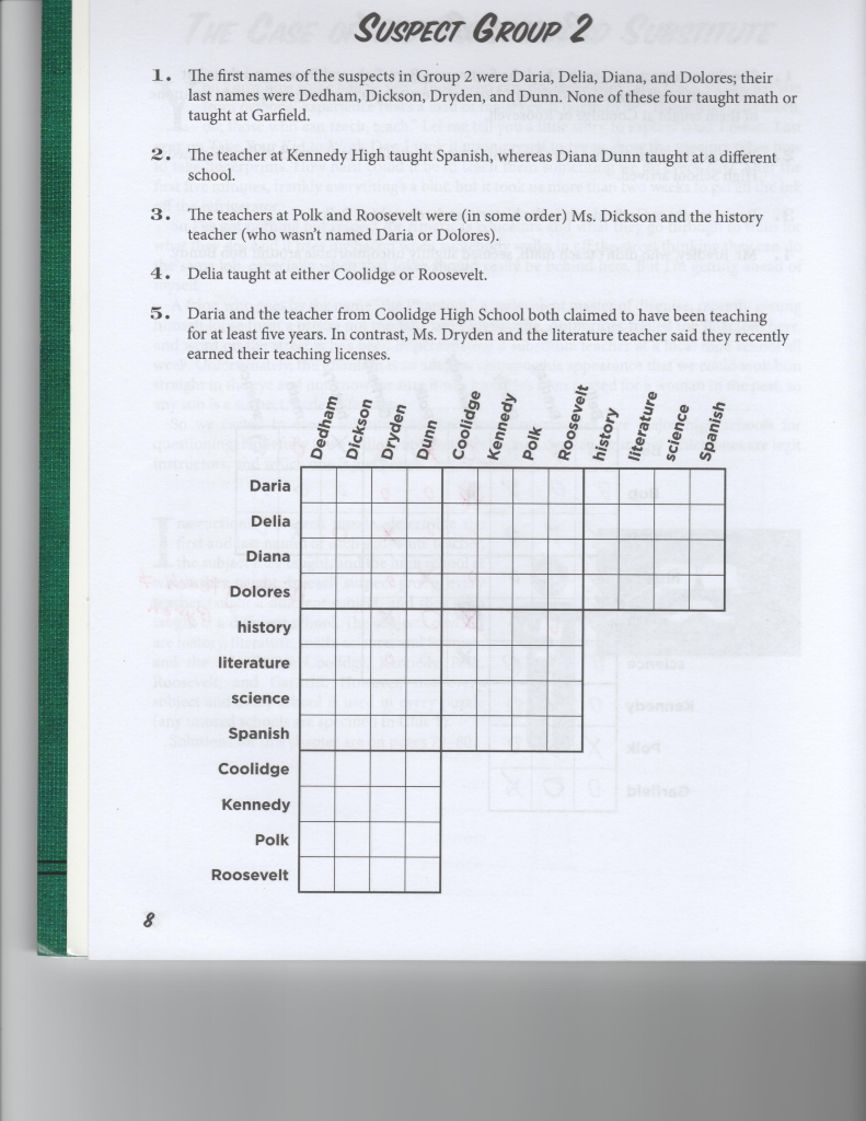 Solved you are suppose to match the correct teachers with | Chegg.com