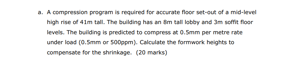 Solved a. A compression program is required for accurate | Chegg.com