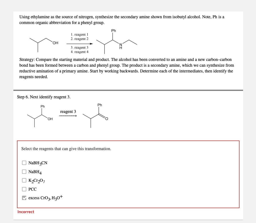 Solved Using ethylamine as the source of nitrogen, | Chegg.com