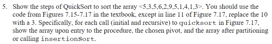 Simple insertion sort. */ template void | Chegg.com