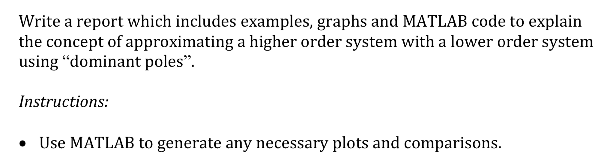 Solved Write a report which includes examples, graphs and | Chegg.com