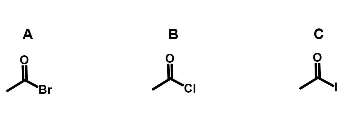 Solved For your assigned letter rank the molecules provided | Chegg.com