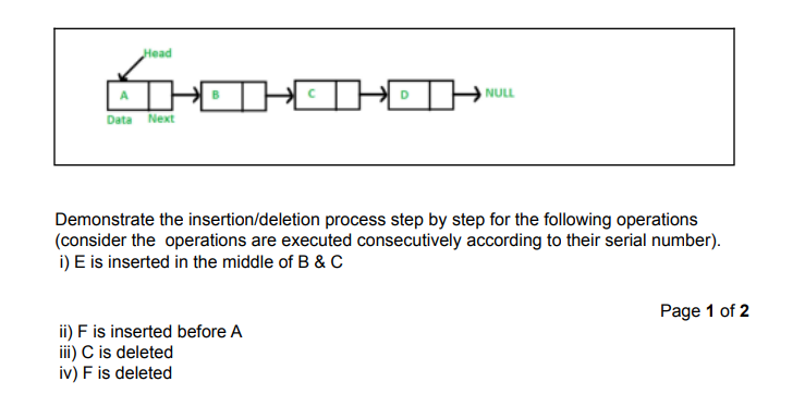 Solved 3.b) List A Few Applications On Linkedlist. Assume | Chegg.com