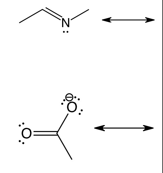 Solved Complete the following resonance structures. Add | Chegg.com