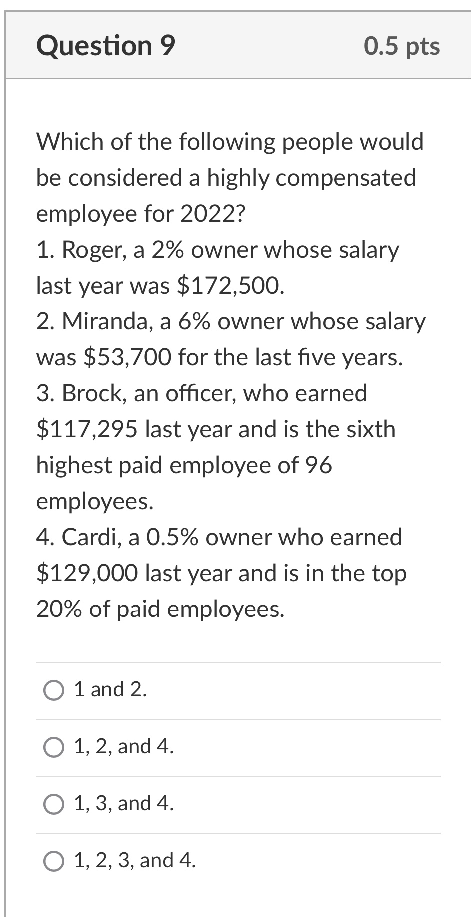 How Do We Identify Highly Compensated Employees for the First Year Our  Company Exists?