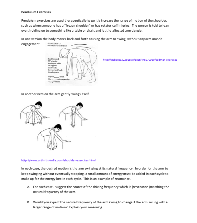 Pendulum Shoulder Exercises | atelier-yuwa.ciao.jp