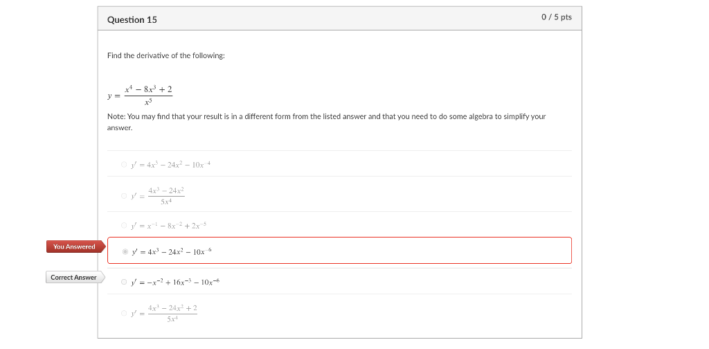 Solved These are the questions I got wrong, but the correct | Chegg.com