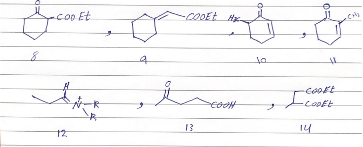 Solved •Coo Et -CooEt Azco CH3 8 9 ܘܓ 7 -Cooft AR -cool I | Chegg.com