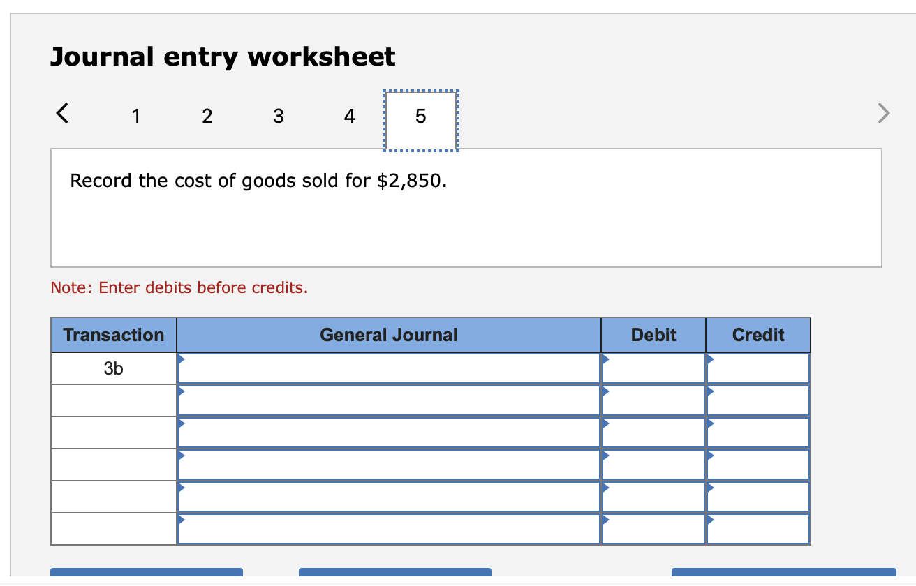 Solved 5 John's Specialty Store uses a periodic inventory