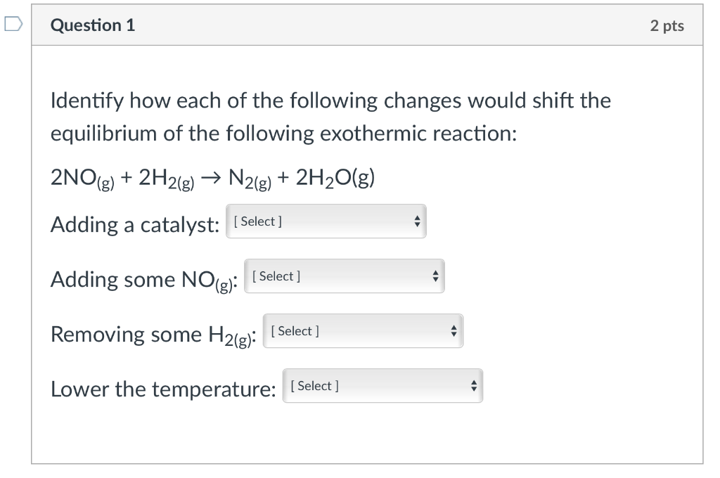 Solved Question 1 2 pts Identify how each of the following | Chegg.com