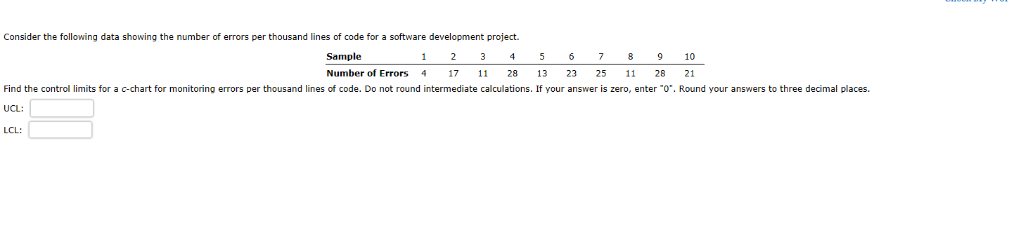 Solved Consider the following data showing the number of | Chegg.com