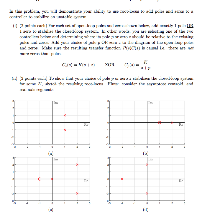 Solved In this problem, you will demonstrate your ability to | Chegg.com