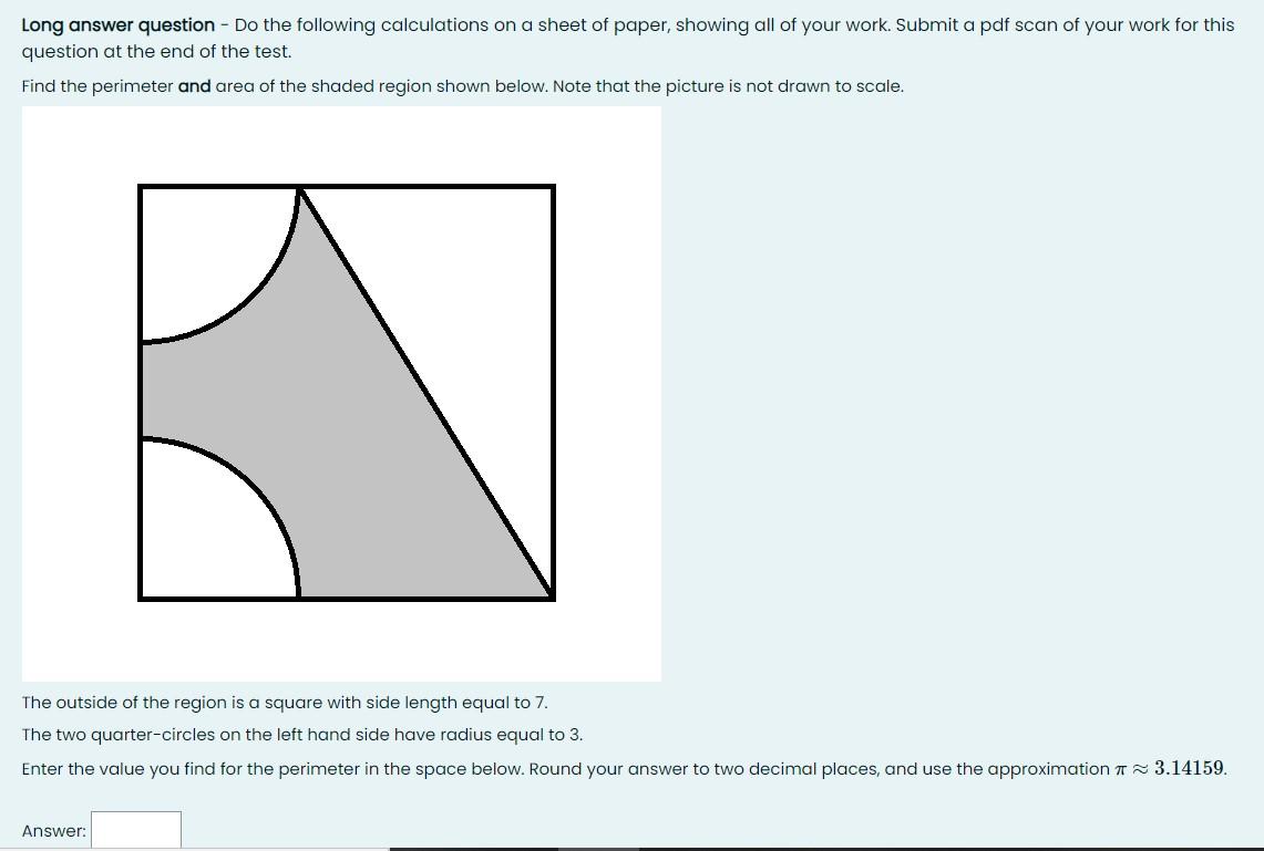 Solved Long answer question - Do the following calculations | Chegg.com