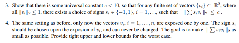 Solved 3. Show that there is some universal constant \\( | Chegg.com