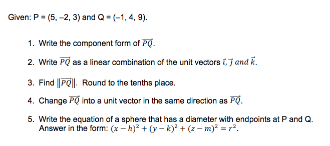 Solved Please only solve for part 5. I have the answers to | Chegg.com