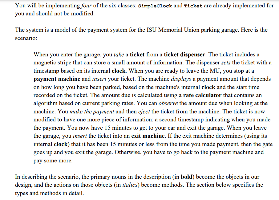 Solved The purpose of this assignment is to give you some | Chegg.com