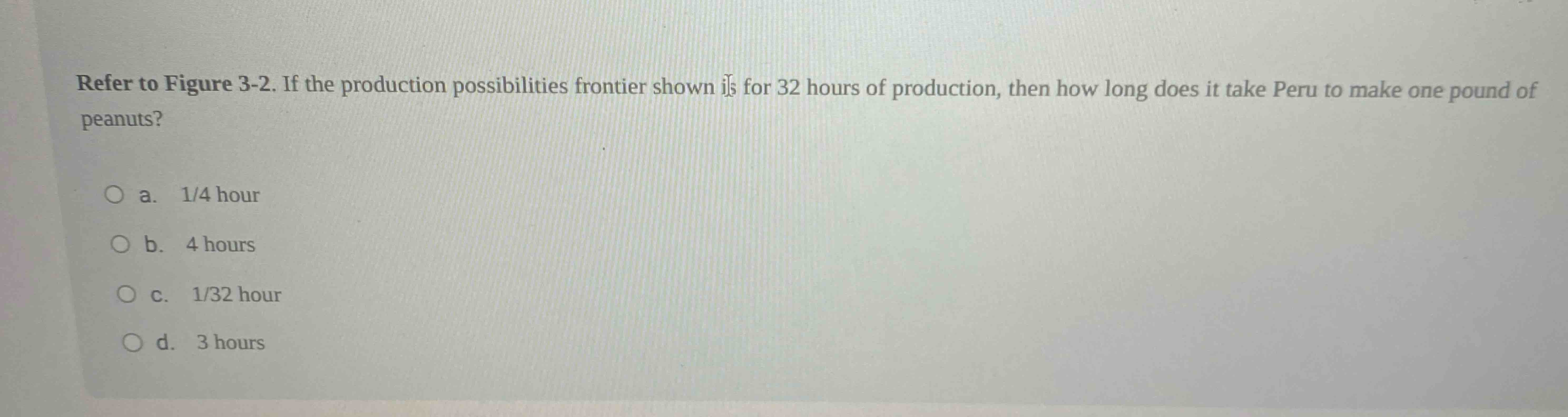 Solved Refer to Figure 3-2. ﻿If the production possibilities | Chegg.com