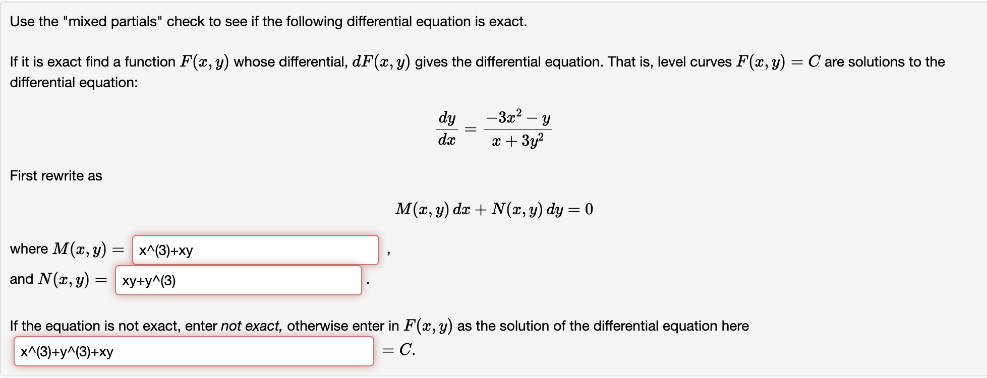 Solved Use the 