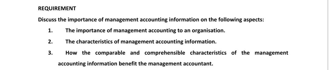 solved-requirement-discuss-the-importance-of-management-chegg