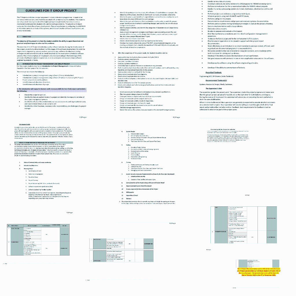 Solved SUBJECT - IT Project Management | Chegg.com