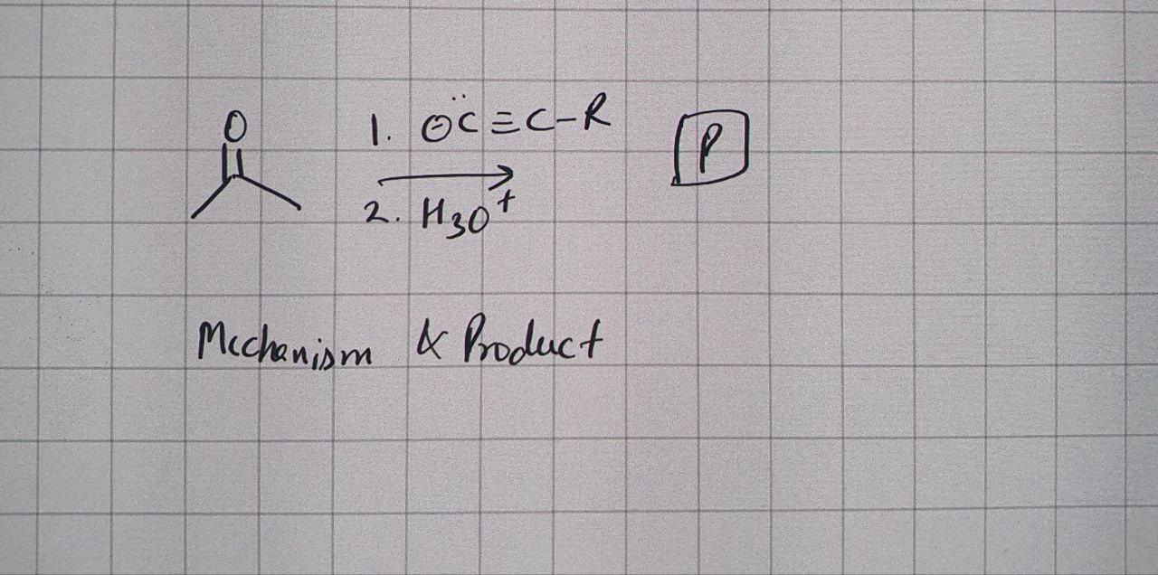 Solved Mechanism \& Product | Chegg.com