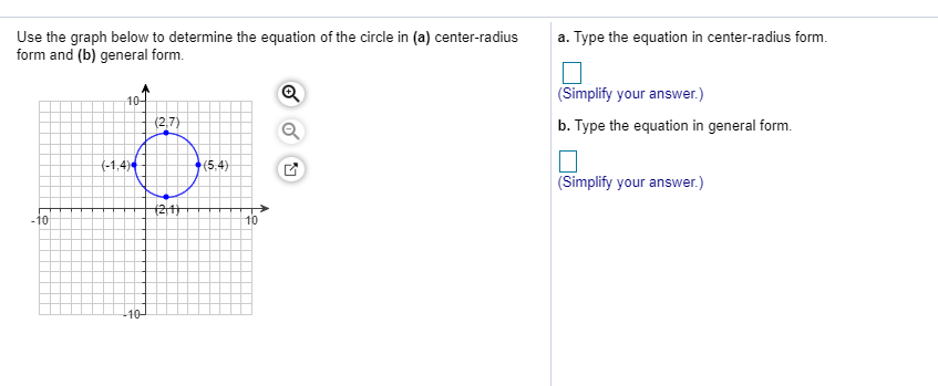 Solved Use the graph below to determine the equation of the | Chegg.com