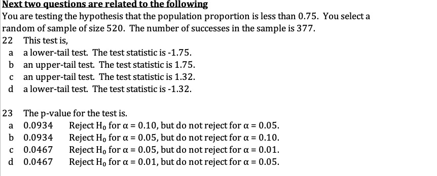 Solved Next two questions are related to the following You | Chegg.com