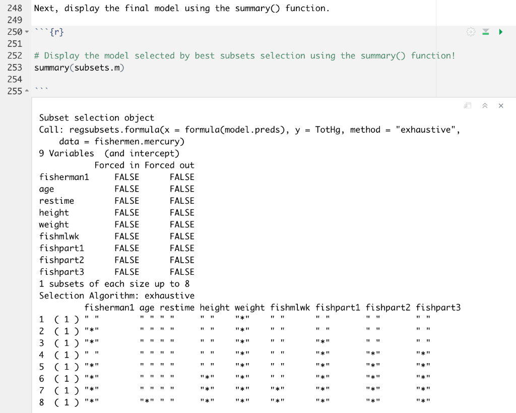 Statistics - R programming language I need help with | Chegg.com