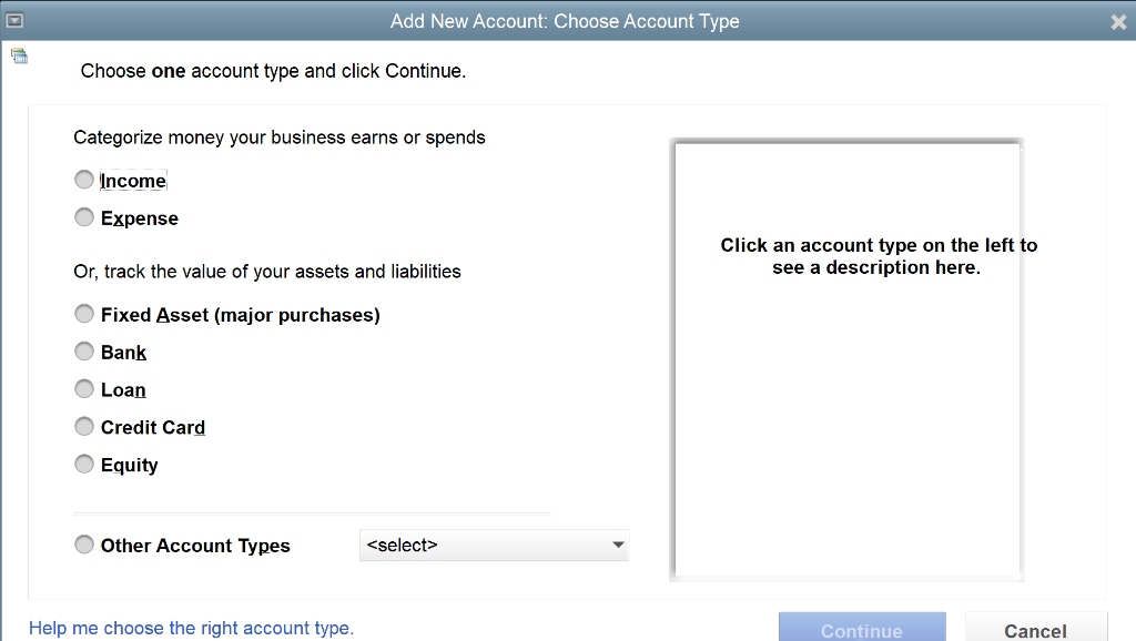 Solved Add New Account: Choose Account Type X Choose One | Chegg.com