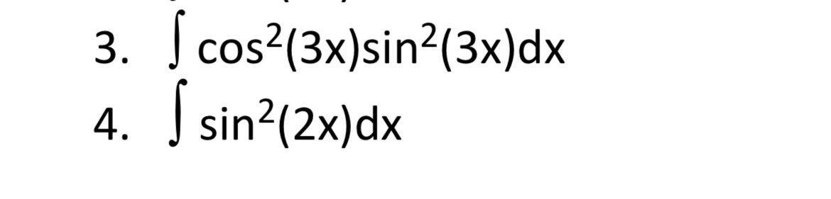 solved-cos2-3x-sin2-3x-dx-chegg