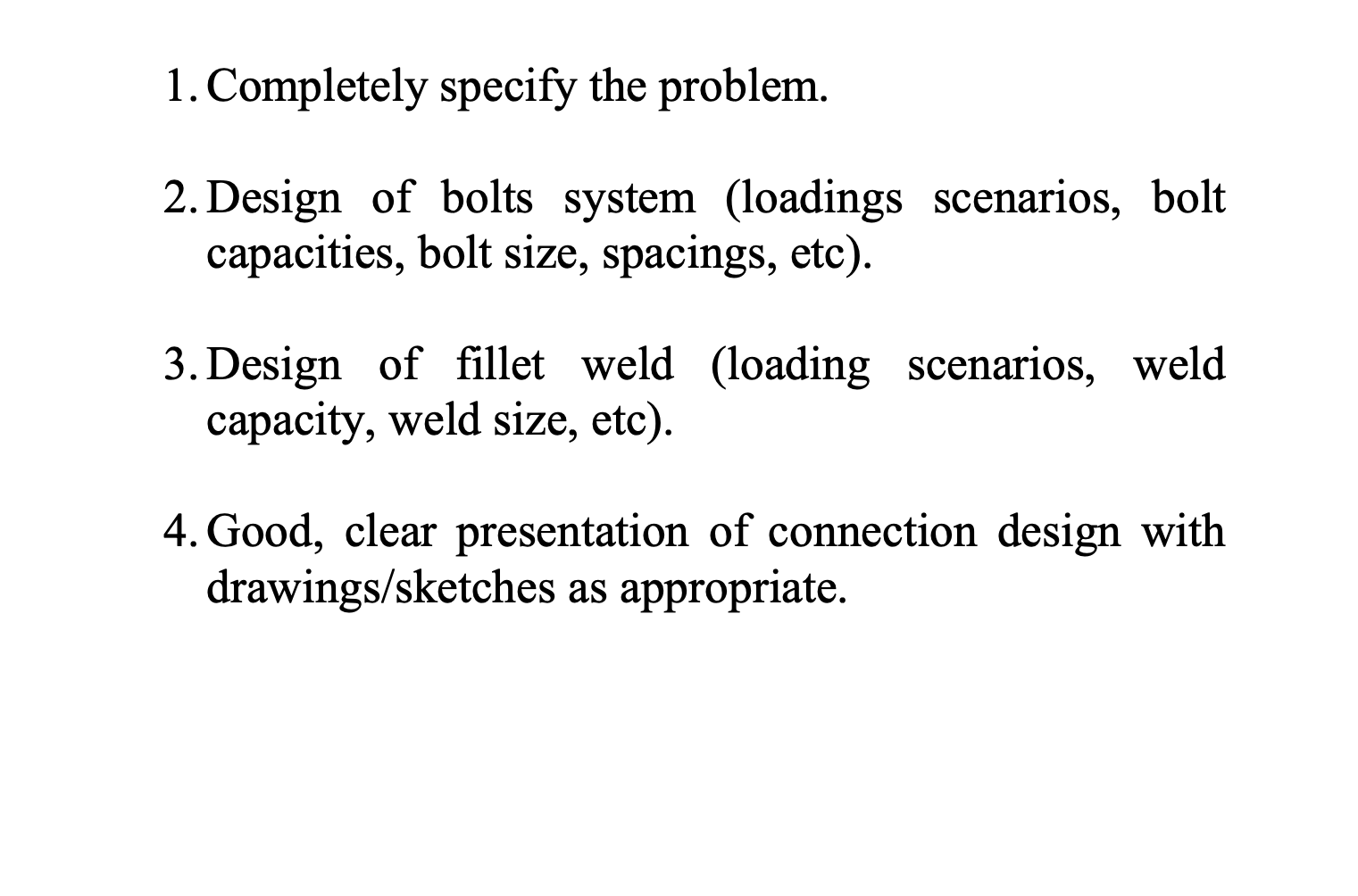 Coursework No.1: DESIGN OF CONNECTION SYSTEMS Two | Chegg.com