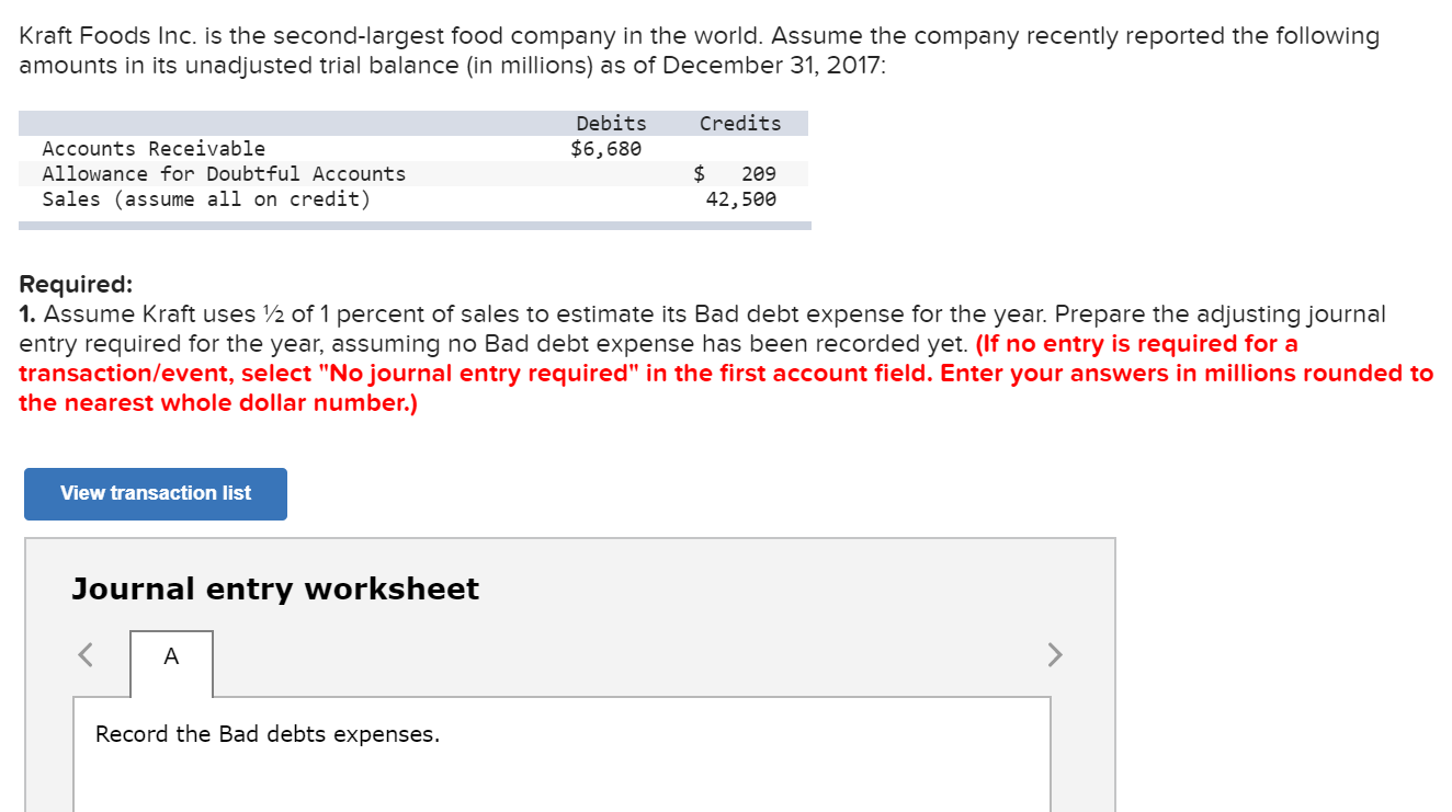 Solved Kraft Foods Inc. is the second-largest food company  Chegg.com Inside Food Inc Worksheet Answers