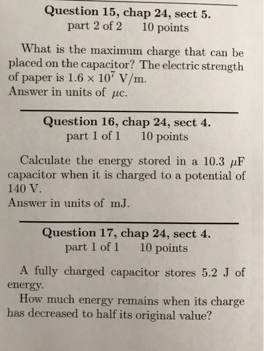 Solved Question 15, chap 24, sect 5. part 2 of 2 10 points | Chegg.com