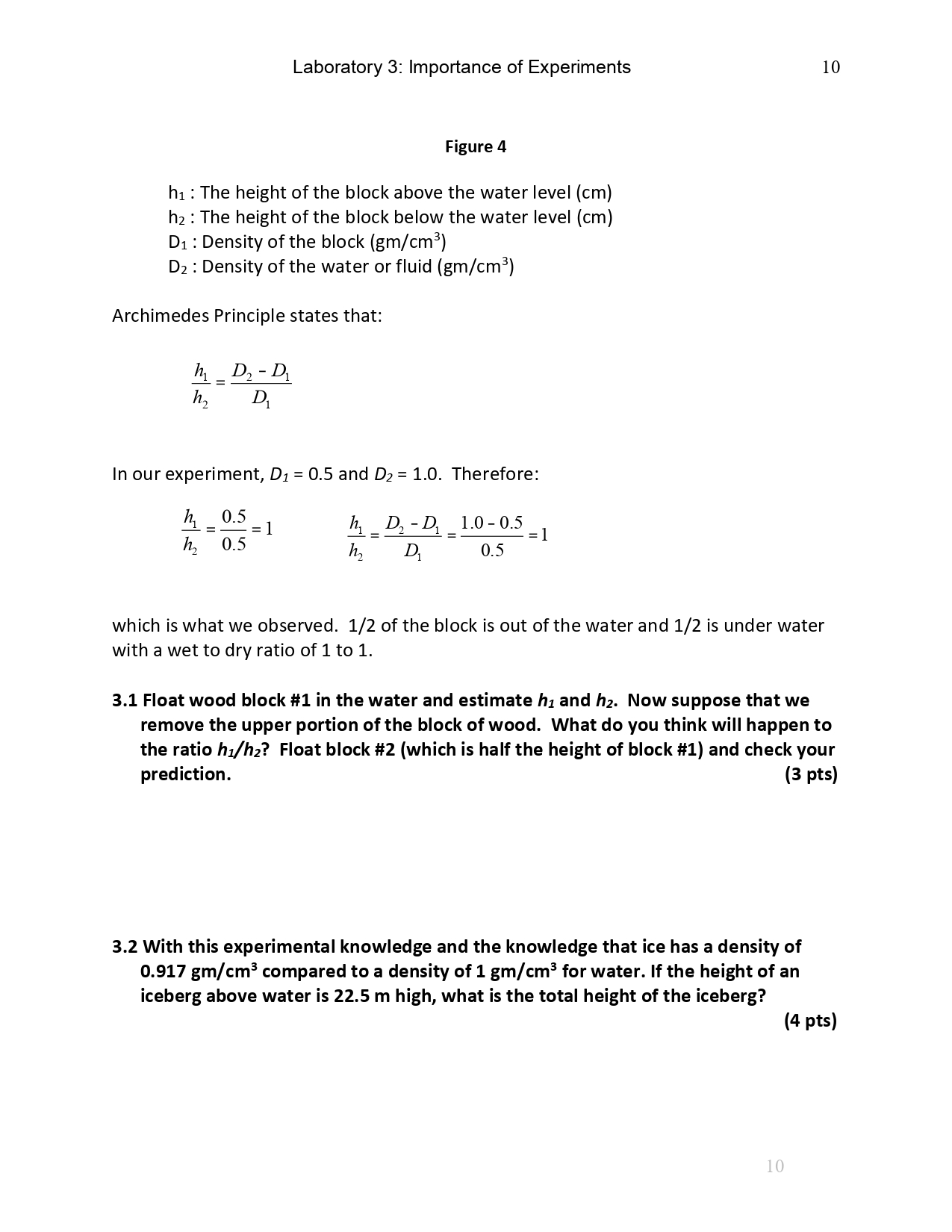 Solved Laboratory 3: Importance of Experiments 9 MATH HINT | Chegg.com